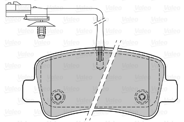Brake Pad Set, disc brake (601151)