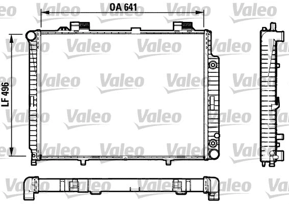 Radiator, engine cooling (732601)