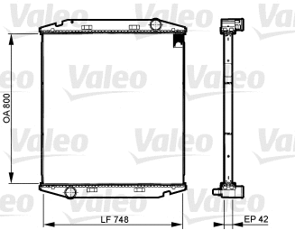 Core, radiator (733510)