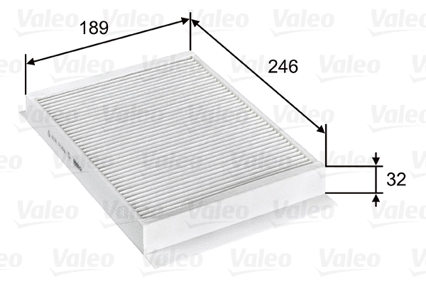 Filter, cabin air (715751)