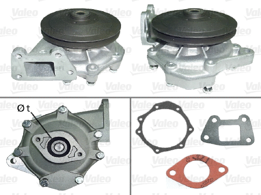 Water Pump, engine cooling (506295)