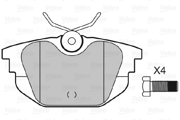 Brake Pad Set, disc brake (598331)