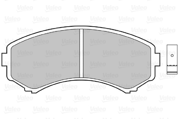 Brake Pad Set, disc brake (598515)