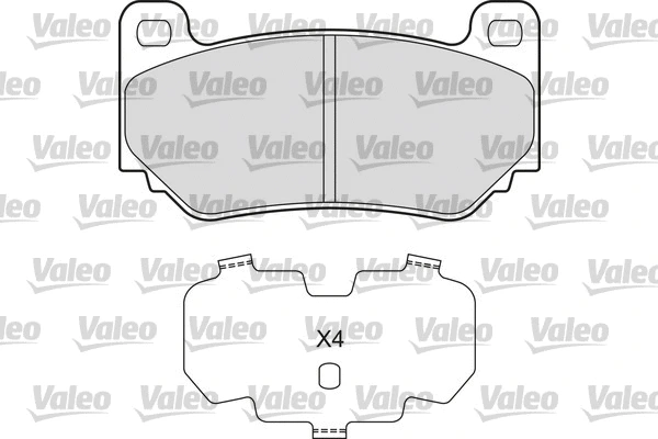 Brake Pad Set, disc brake (601661)