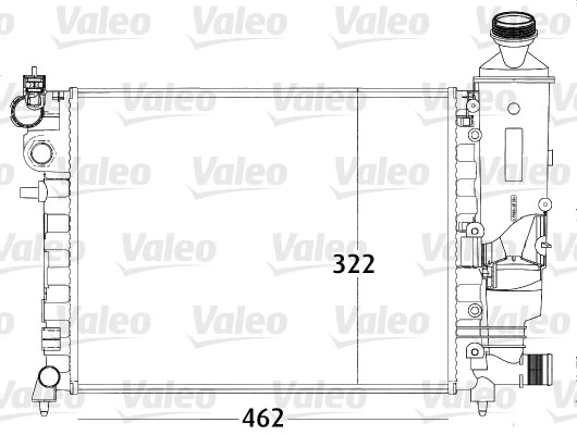 Radiator, engine cooling (731498)