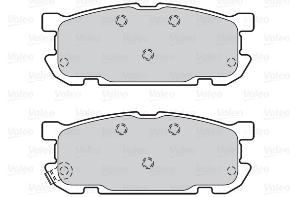 Brake Pad Set, disc brake (601574)