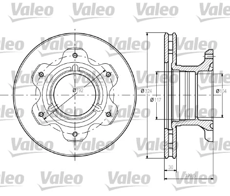 Brake Disc (187110)