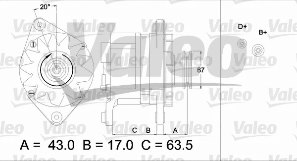 Alternator (436587)