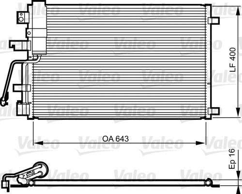 Condenser, air conditioning (814010)
