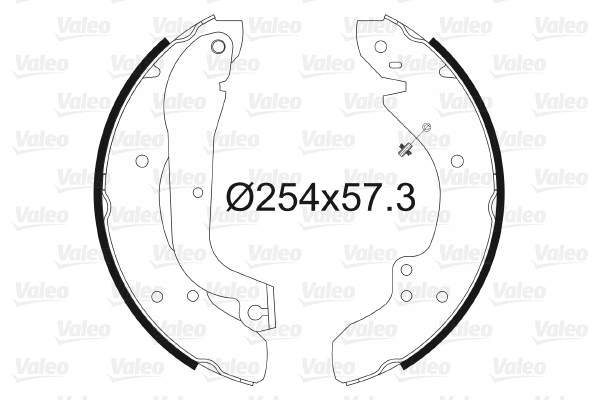Brake Shoe Set (562029)