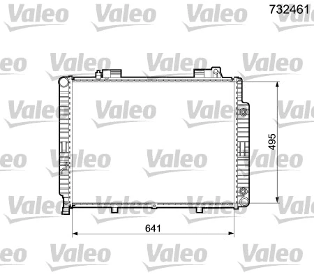 Radiator, engine cooling (732461)