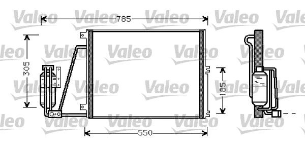 Condenser, air conditioning (817670)
