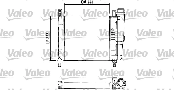 Radiator, engine cooling (730990)
