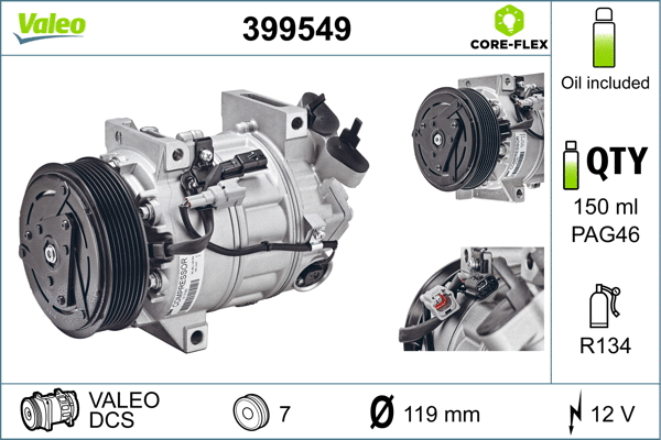 Compressor, air conditioning (399549)