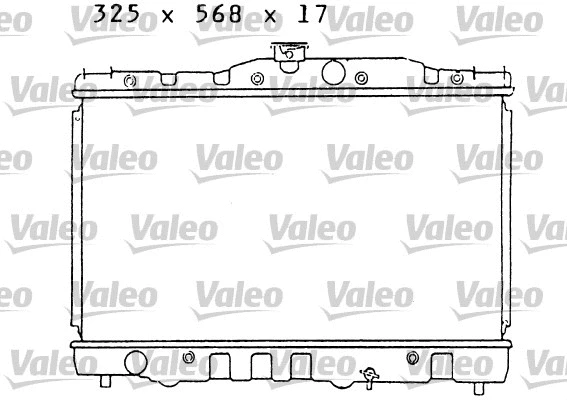 Radiator, engine cooling (730467)