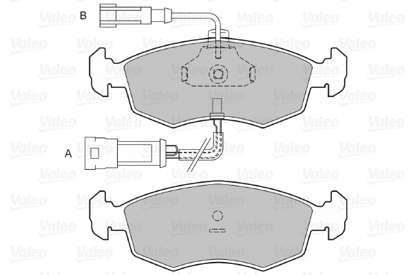 Brake Pad Set, disc brake (598422)