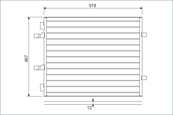 Condenser, air conditioning (814172)