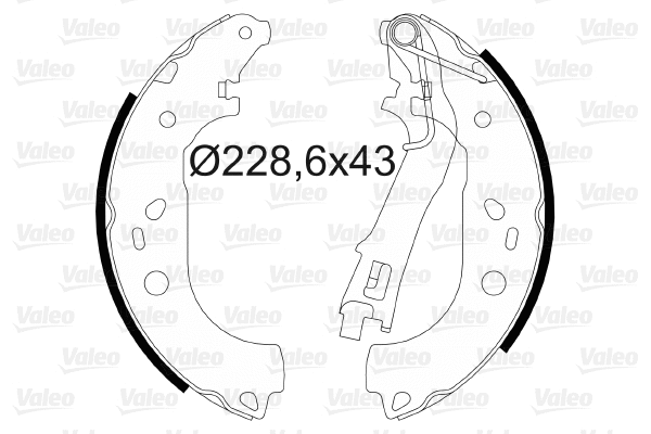 Brake Shoe Set (564085)