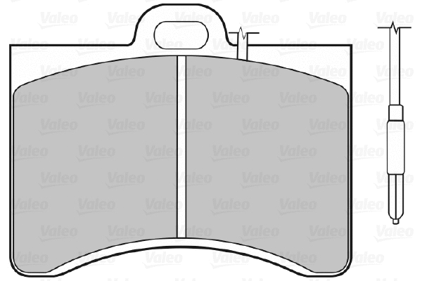 Brake Pad Set, disc brake (598147)