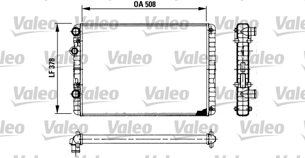 Radiator, engine cooling (730954)