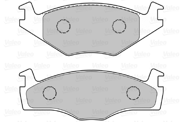Brake Pad Set, disc brake (301128)