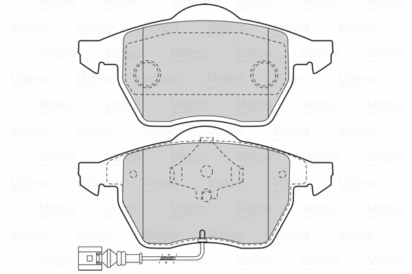 Brake Pad Set, disc brake (301486)
