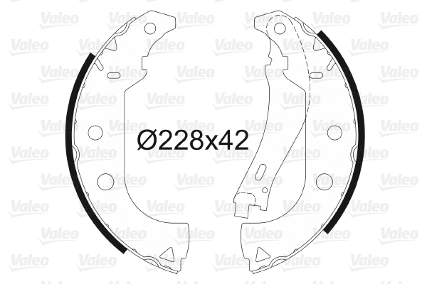 Brake Shoe Set (562787)