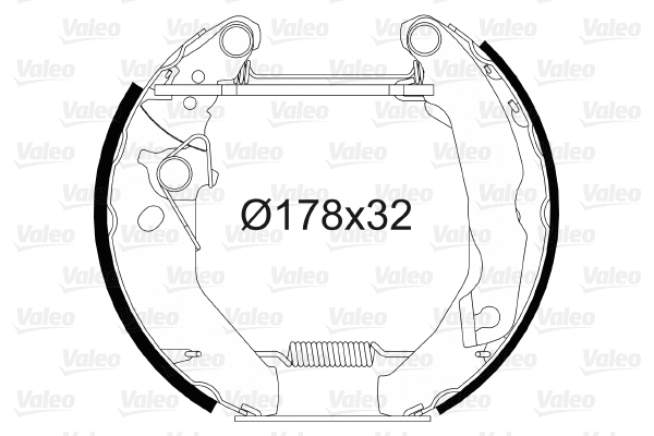 Brake Shoe Set (554742)