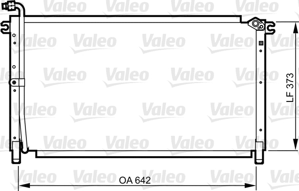 Condenser, air conditioning (814284)