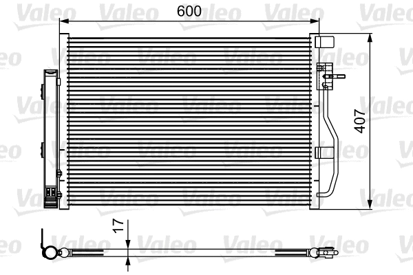 Condenser, air conditioning (814478)