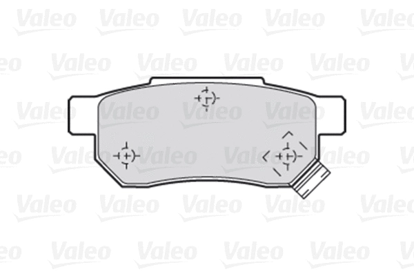 Brake Pad Set, disc brake (670053)
