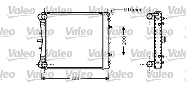 Radiator, engine cooling (734827)