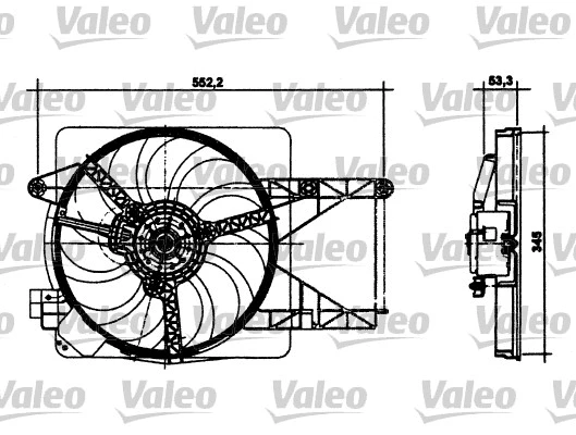 Fan, engine cooling (698495)