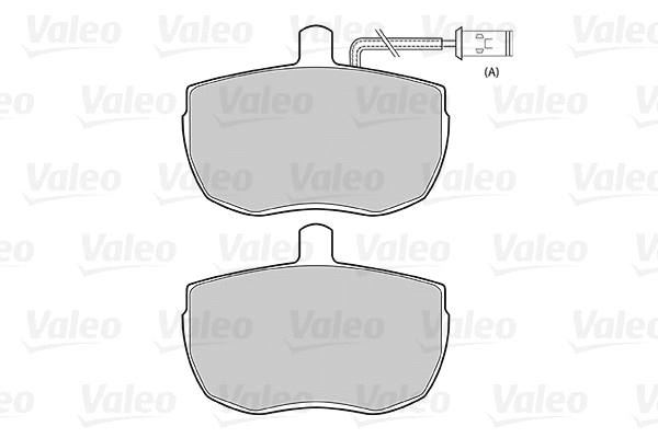 Brake Pad Set, disc brake (301129)