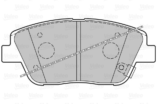 Brake Pad Set, disc brake (601374)