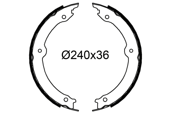 Brake Shoe Set (564283)