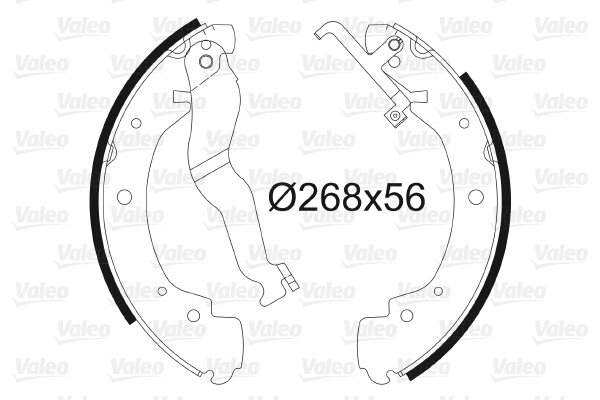 Brake Shoe Set (562576)