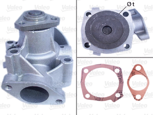 Water Pump, engine cooling (506859)