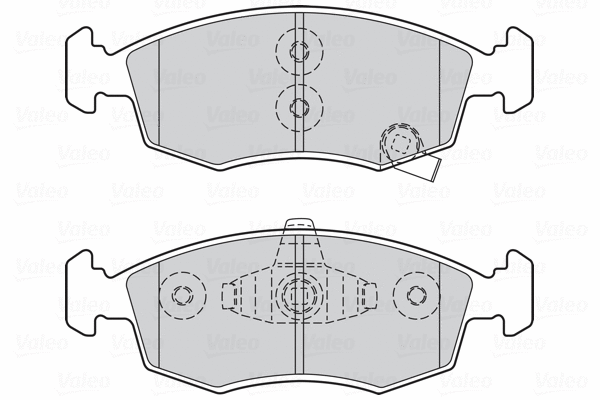 Brake Pad Set, disc brake (301045)