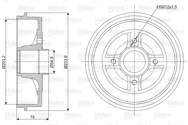 Brake Drum (237003)