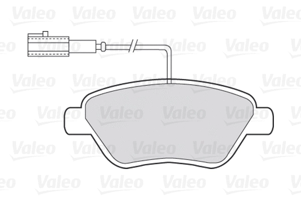 Brake Pad Set, disc brake (301426)