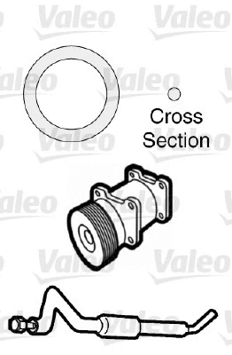 Gasket, coolant pipe (509739)