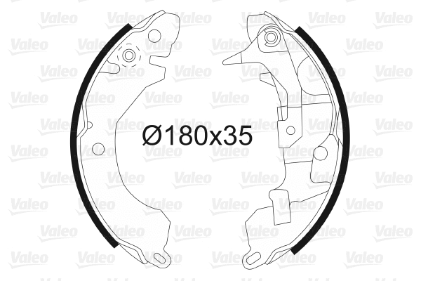 Brake Shoe Set (562705)