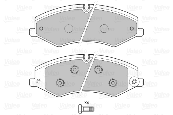 Brake Pad Set, disc brake (601324)
