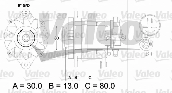 Alternator (436725)