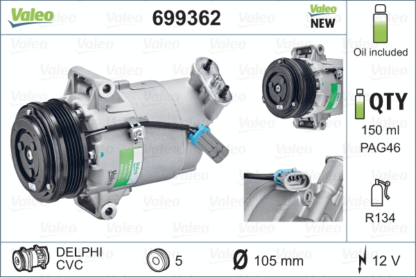 Compressor, air conditioning