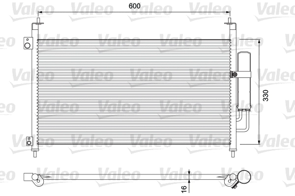 Condenser, air conditioning (810903)