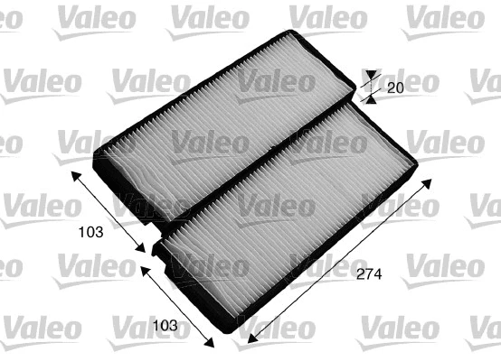 Filter, cabin air (715536)