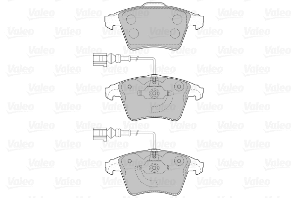 Brake Pad Set, disc brake (598940)