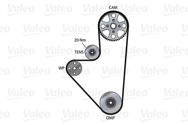 Water Pump & Timing Belt Kit (614534)